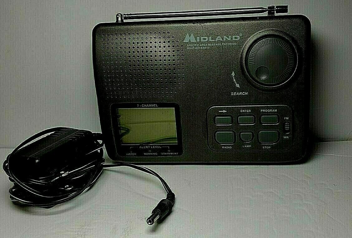 INCLUDED ac WALL PLUG power supply Midland WEATHER Hazard Alert Monitor Radio