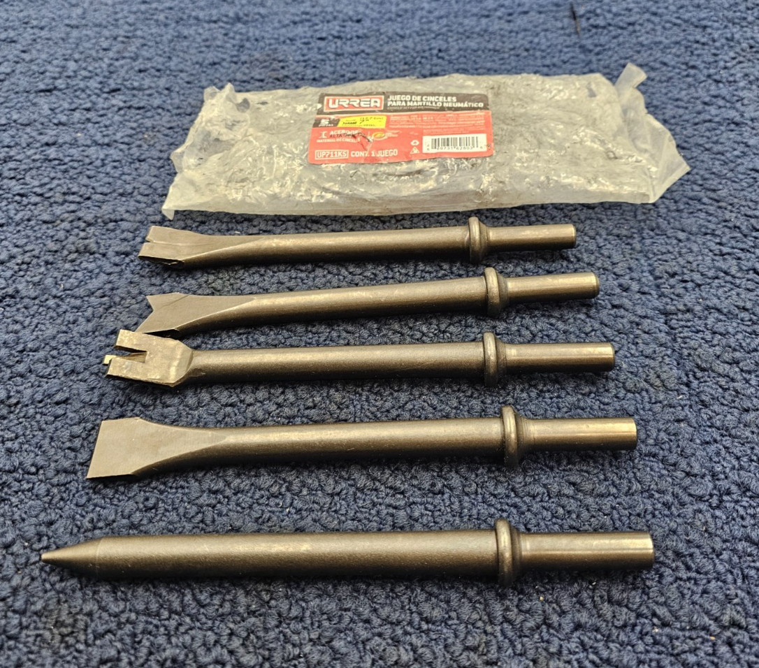 (QTY5) URREA UP711K5: AIR HAMMER CHISEL