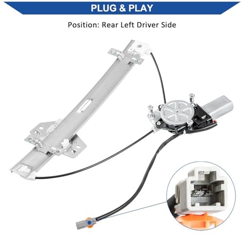 748-558 Power Window Regulator with Motor Compatible Rear Left Driver Side