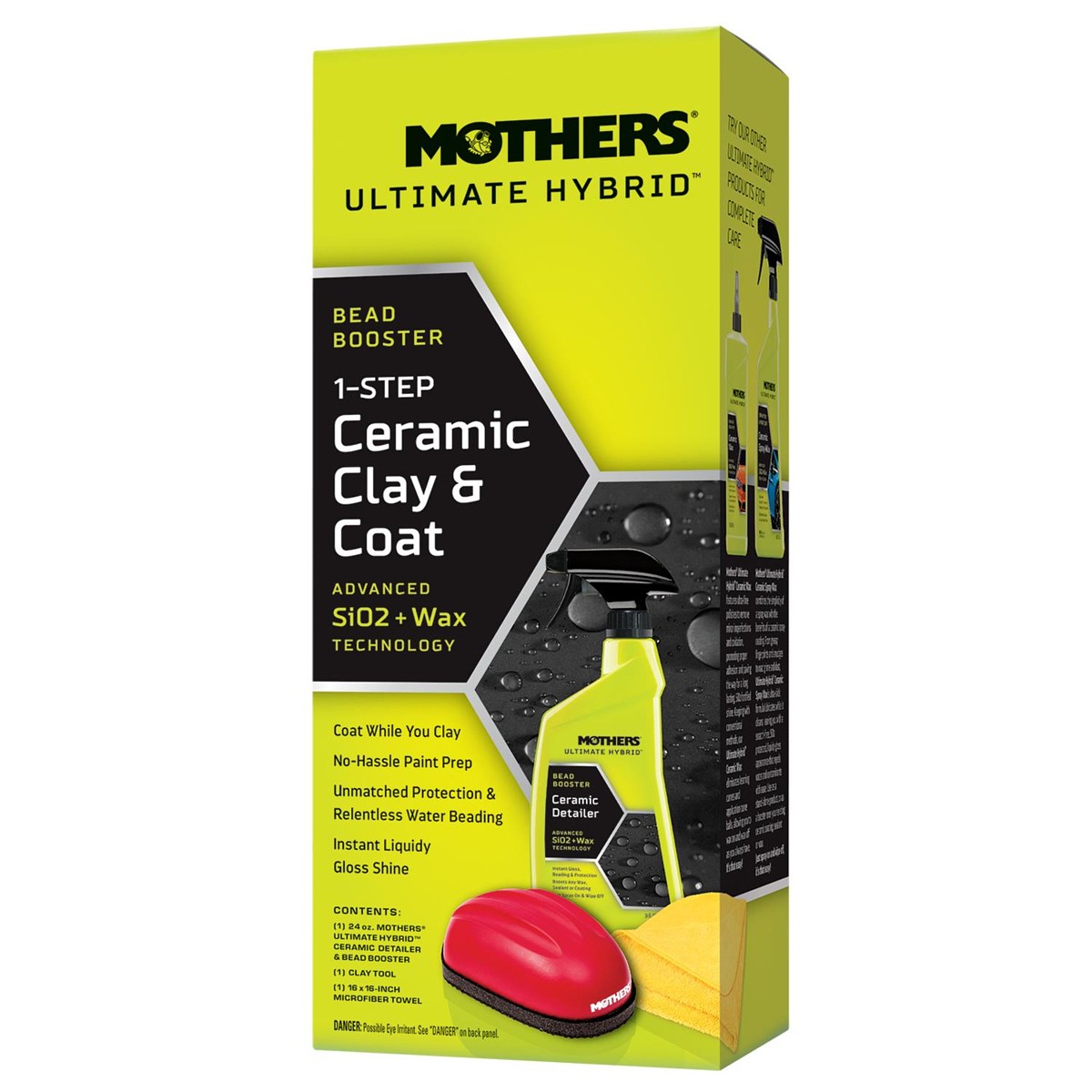 Mothers Detailer Ultimate Hybrid 1-Step Ceramic Clay & Coat 07260