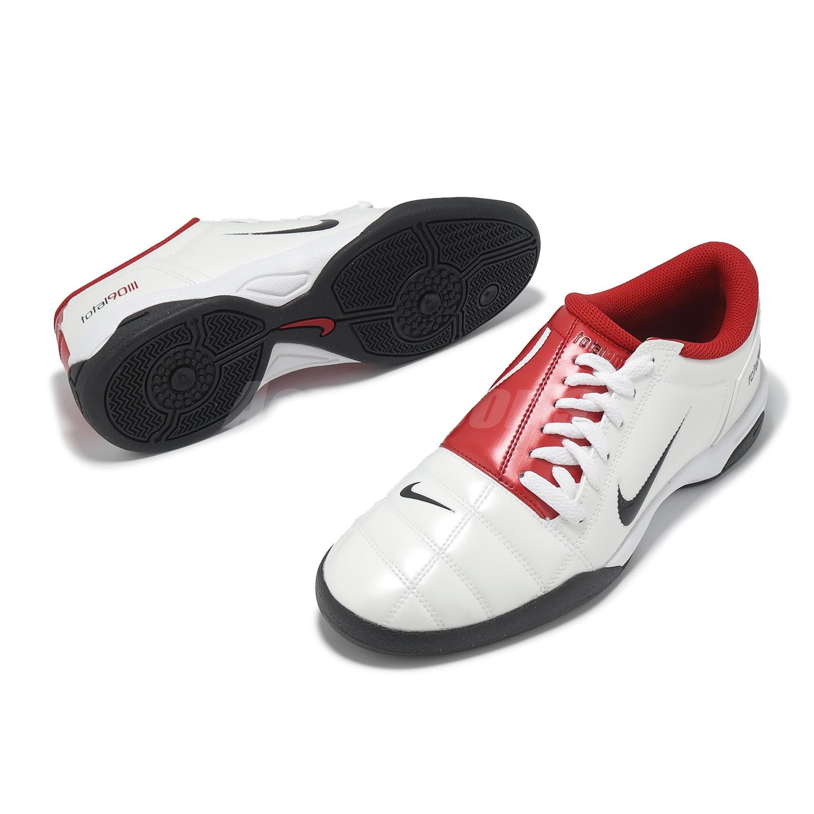 Nike Total 90 White Black Gym Red Men Casual Lifestyle Shoes Sneakers HQ2851-100