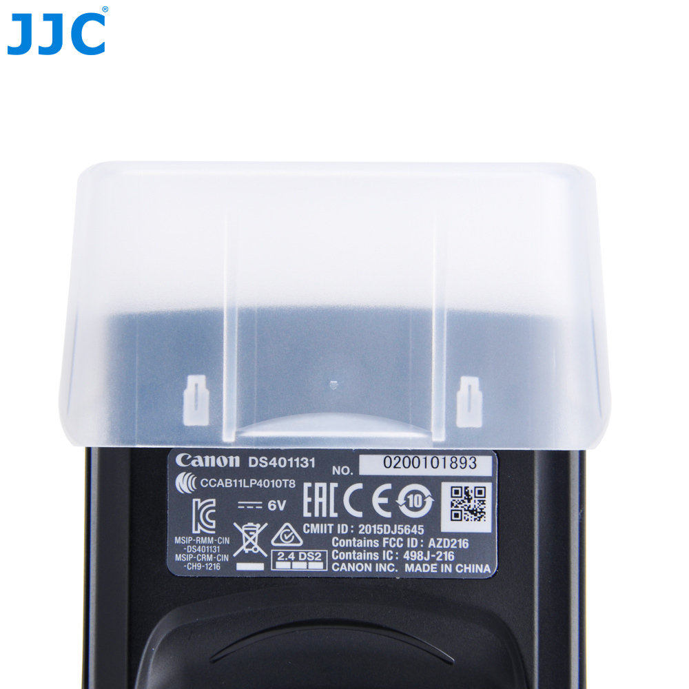 JJC Flash Bounce Diffuser Cap Softbox for Canon Speedlite 600EX II-RT as SBA-E3