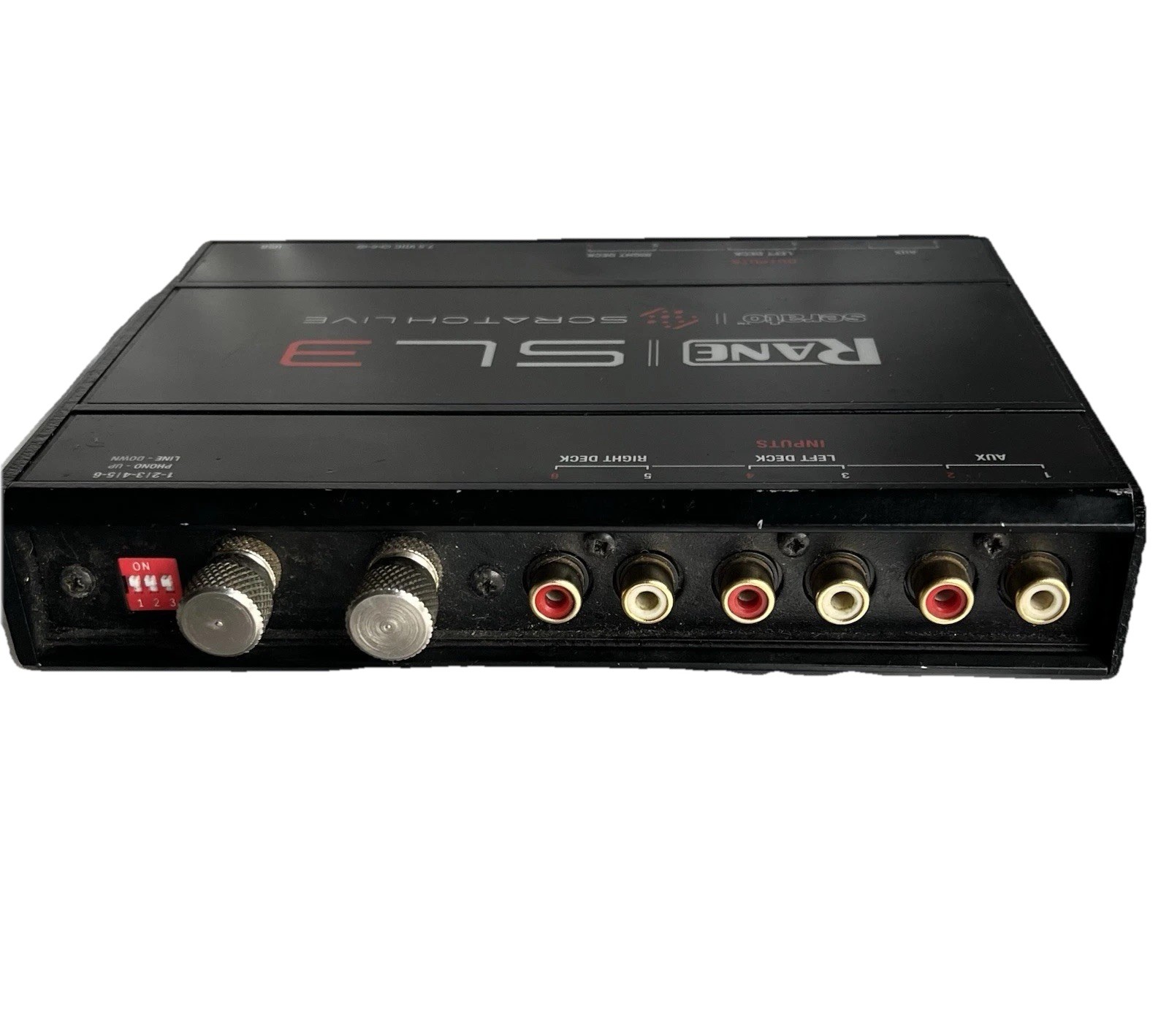 RANE SL 3 For SERATO SCRATCH LIVE Advanced Audio Interface for Pro DJs W/ Bag