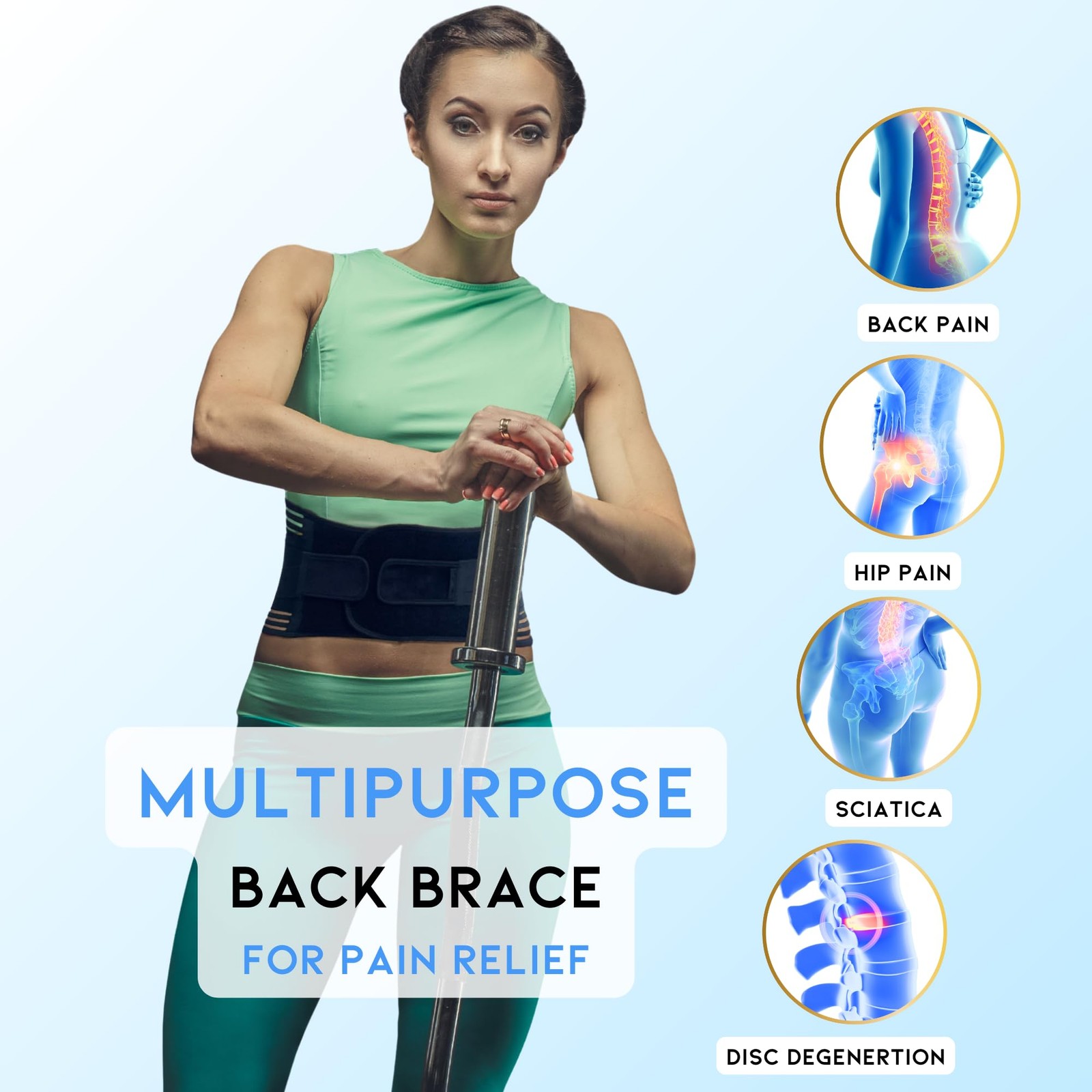 Back Brace Support Belt XX-Large
