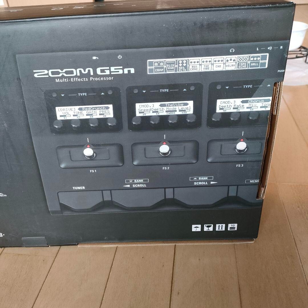 Zoom G5n Multi Effects Processor Effect Guitar Pedal