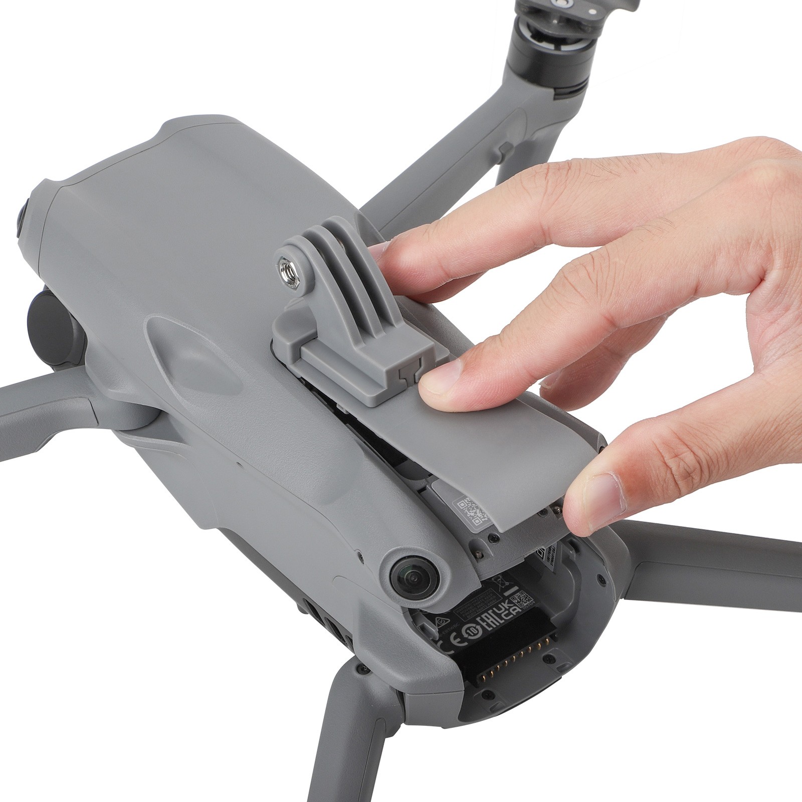 Action Camera Connector Fixed Base Adapter Mount For DJI Air 3 Drone Accessories