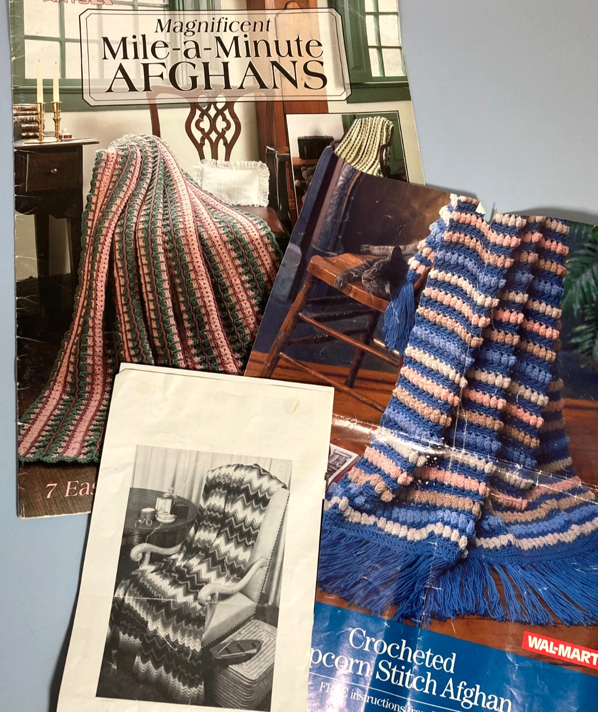 9 Crochet Afghan Patterns - Easy-To-Crochet Vintage Designs
