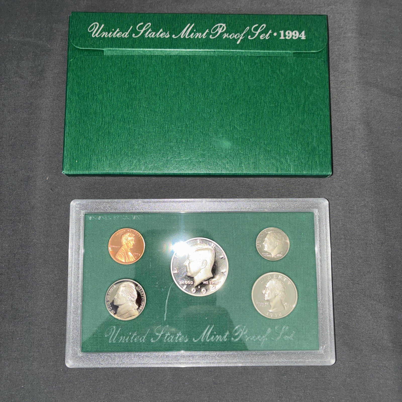 1994 Uncirculated US Mint Proof Set In Original Packaging W/COA