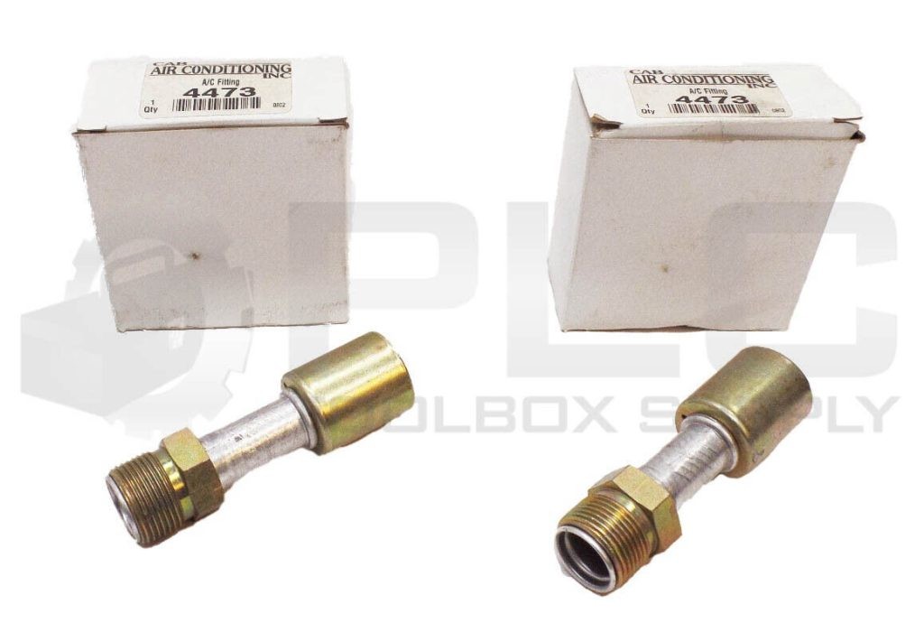 LOT OF 2 NEW CAB AIR CONDITIONING INC 4473 AC/FITTING 1"OD