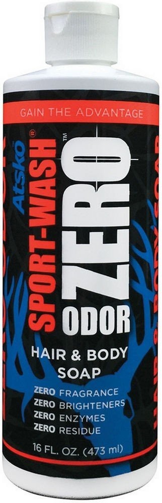 Atsko Zero Sport-wash Hair & Body Wash 16fl Ounces - 1345BZ