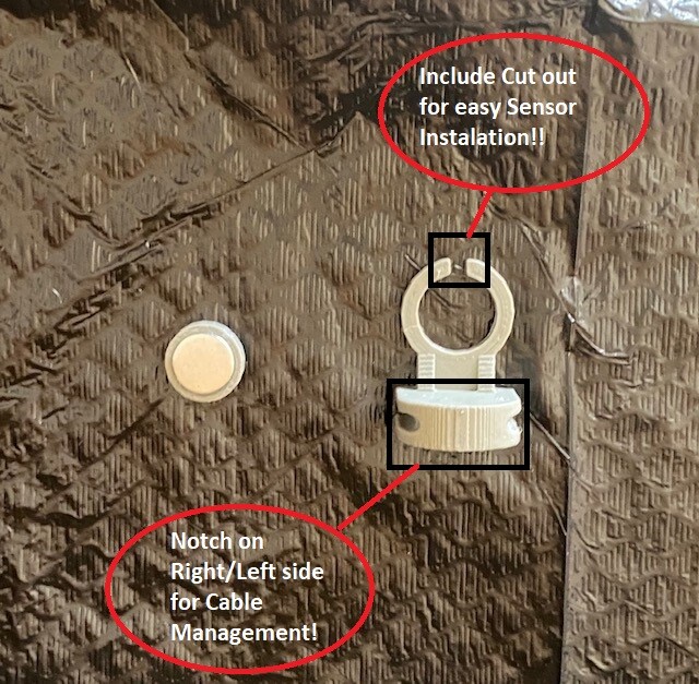 3D Printed Neptune Systems Sensor Bracket - (OS-1 or similar)