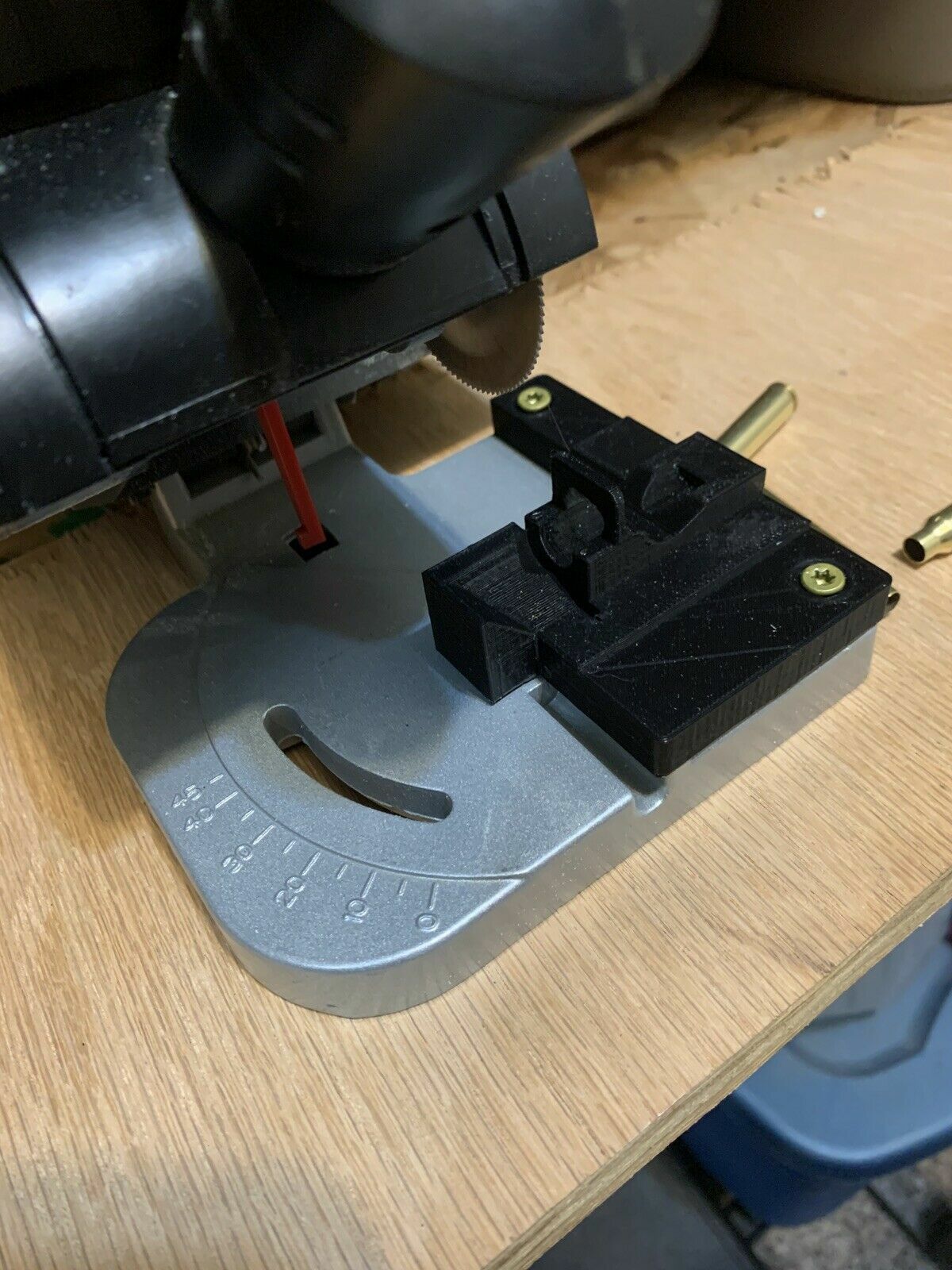 45-100 to 45-70 Gov jig tooling brass trimming cut off