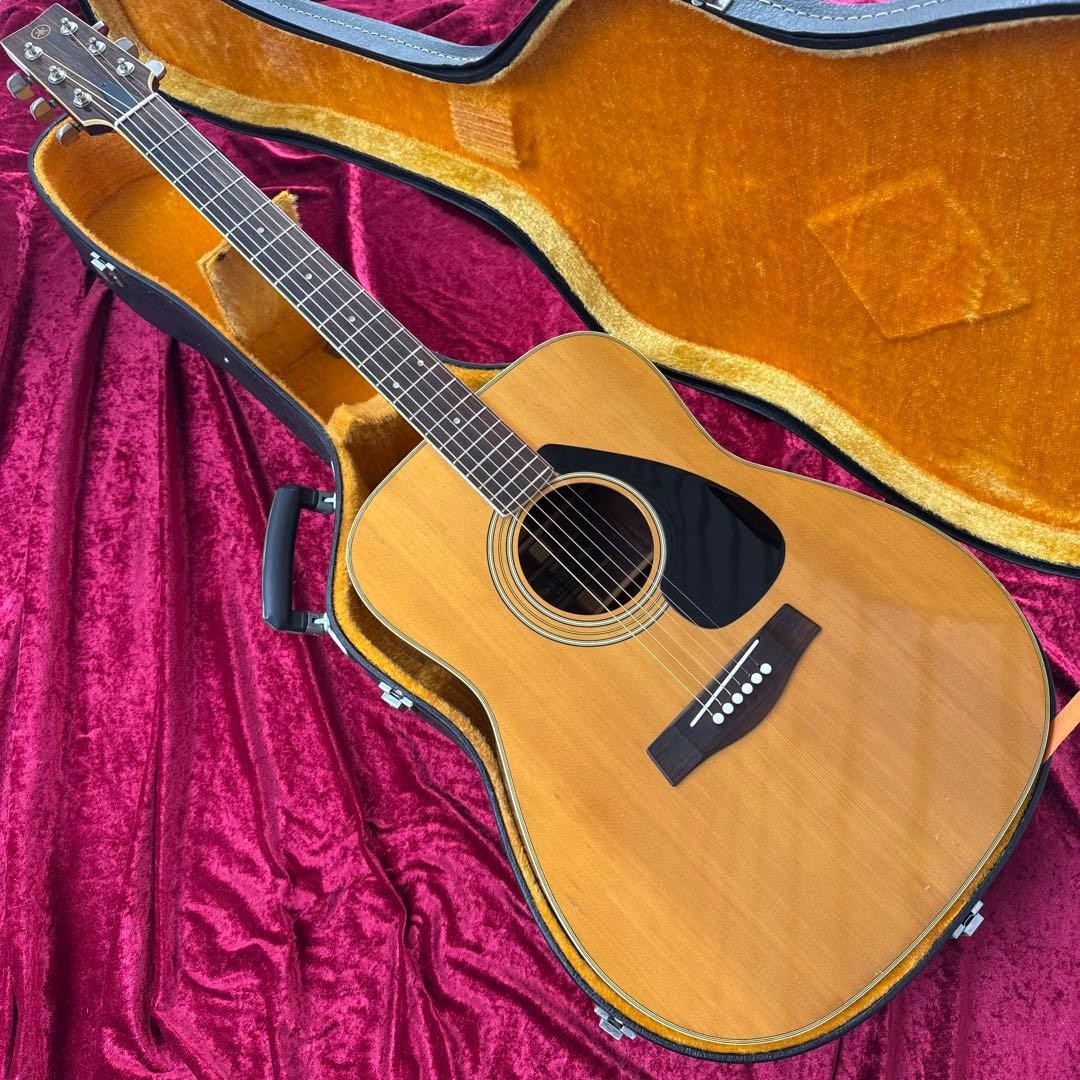 Maintained YAMAHA FG-400J Black Label Acoustic Guitar