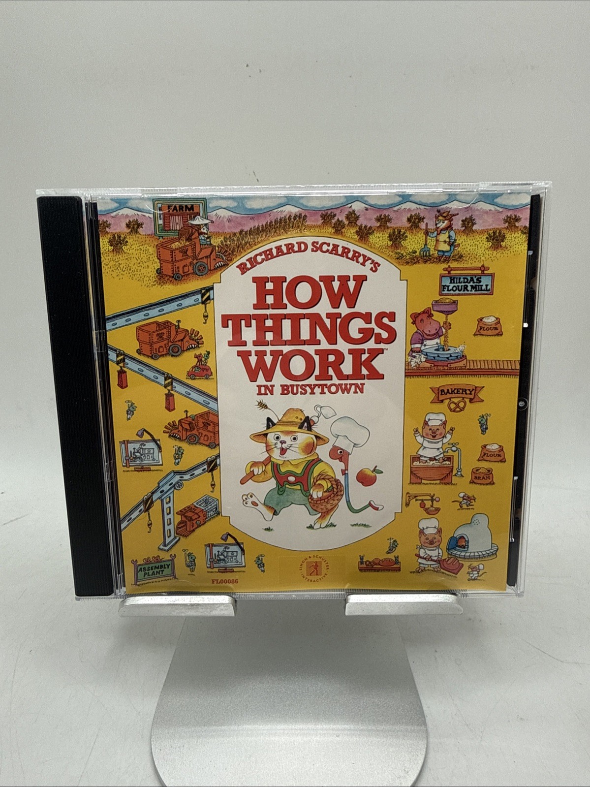 Richard Scarry’s How Things Work In Busytown( CD Game) 1994