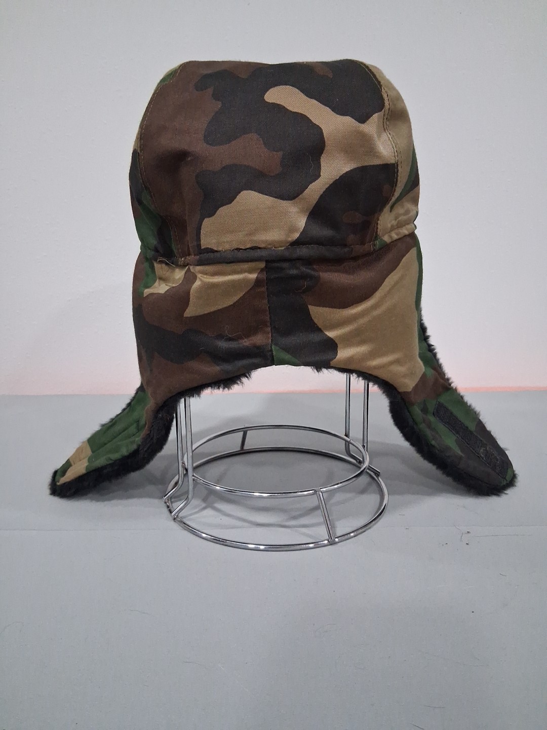 Vintage Goretex Trapper Hat Cap Thinsulate Camouflage Hunting 80s USA