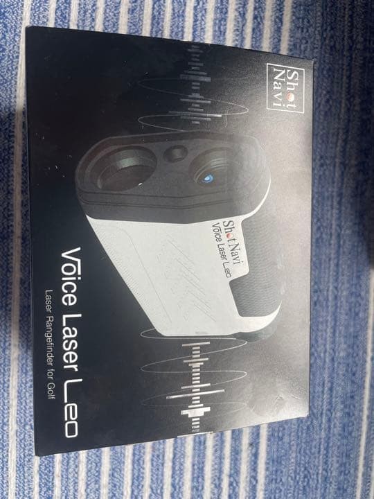 Shot Navi Voice Laser Distance Meter White Unused Free Shipping