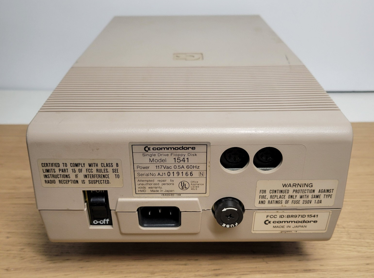 Vintage Commodore 1541 15.25" Floppy Disk Drive With Original Box | UNTESTED