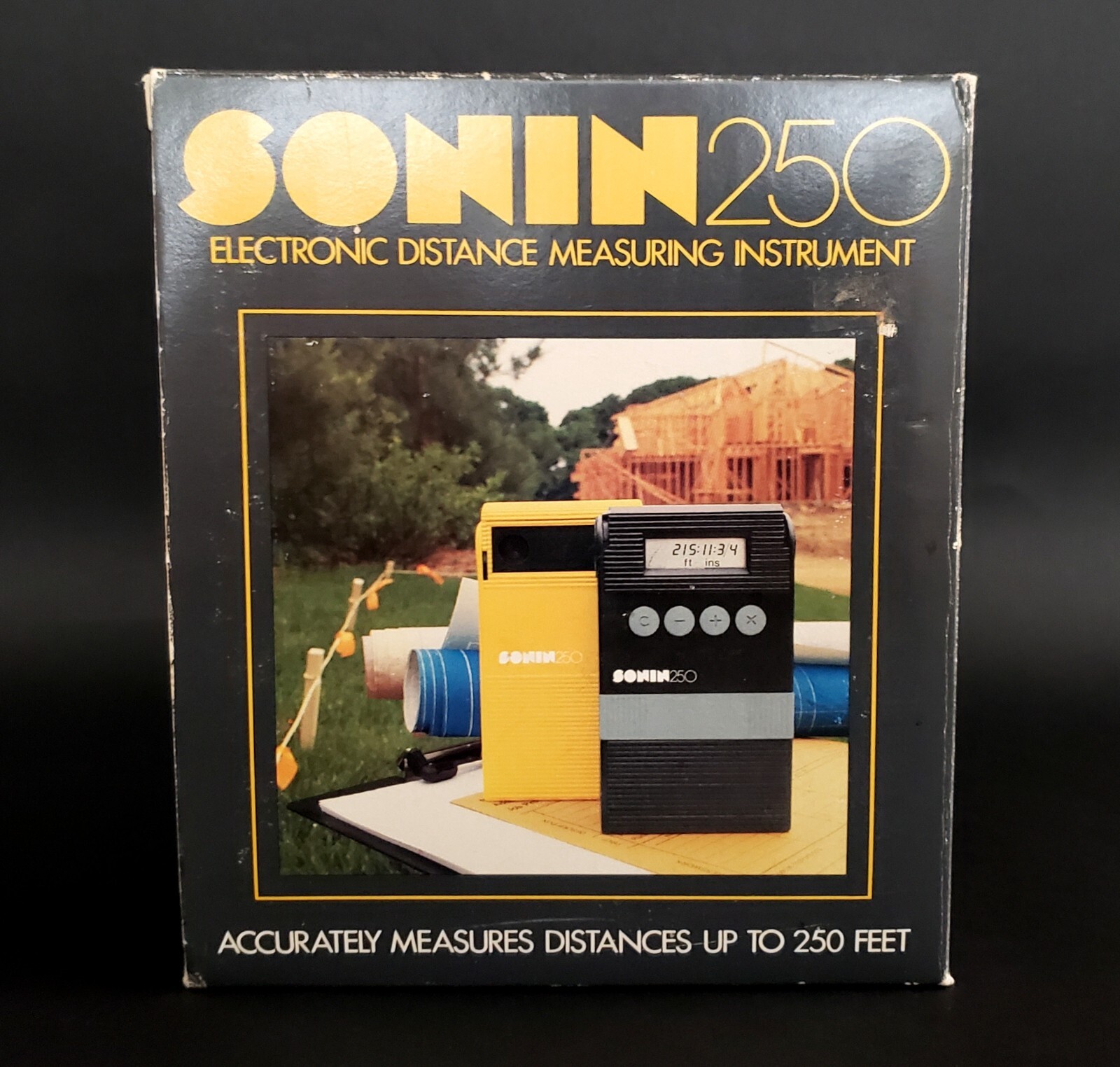 SONIN 250 Electronic Distance Measuring Instrument - Up to 250 Feet NEW-In-Box