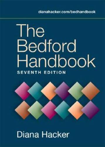 The Bedford Handbook - Hardcover By Hacker, Diana - GOOD