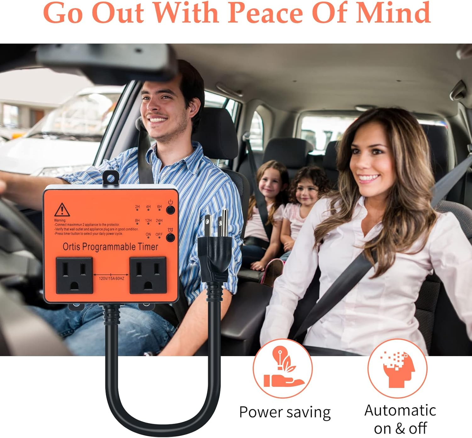 Above Ground Pool Timer, Smart Pool Timer with One-Button Operation, for Swimmi