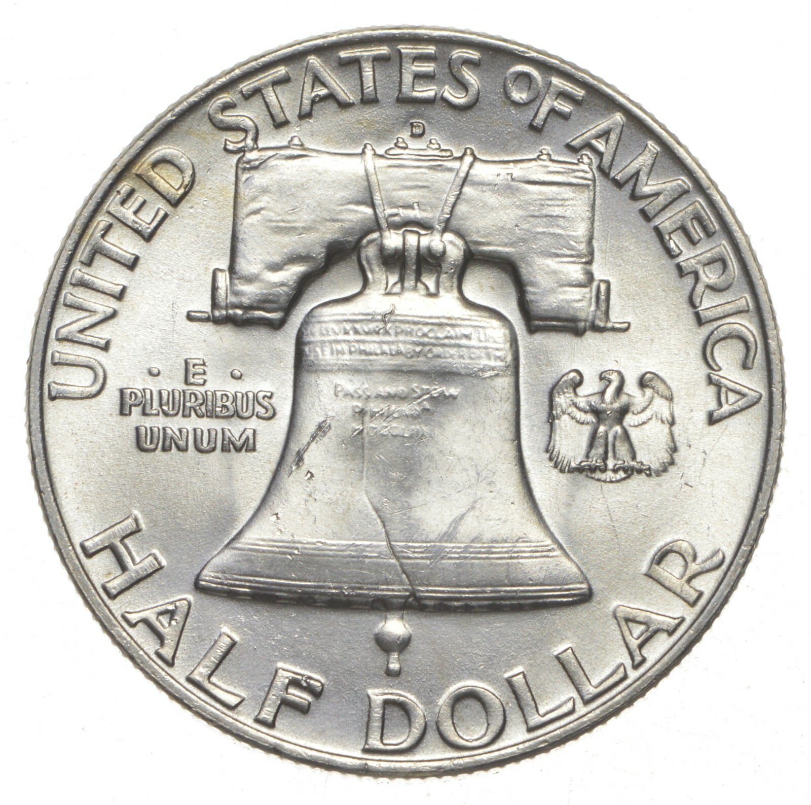 Choice Unc 1952 D Franklin Half Dollar Gem BU From Original Roll
