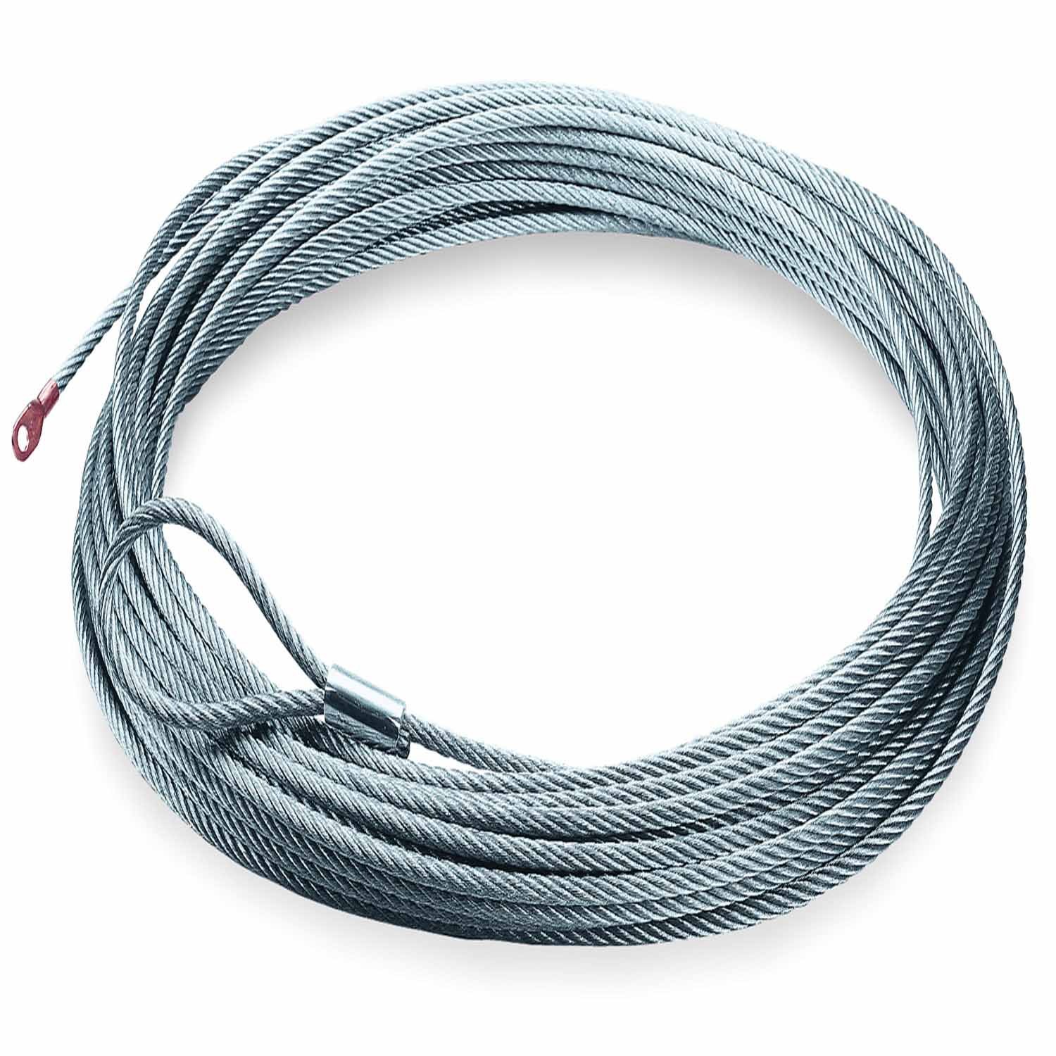 Warn 69336 Wire Rope Assembly 5/32 Inch Diameter x 50 Foot Length