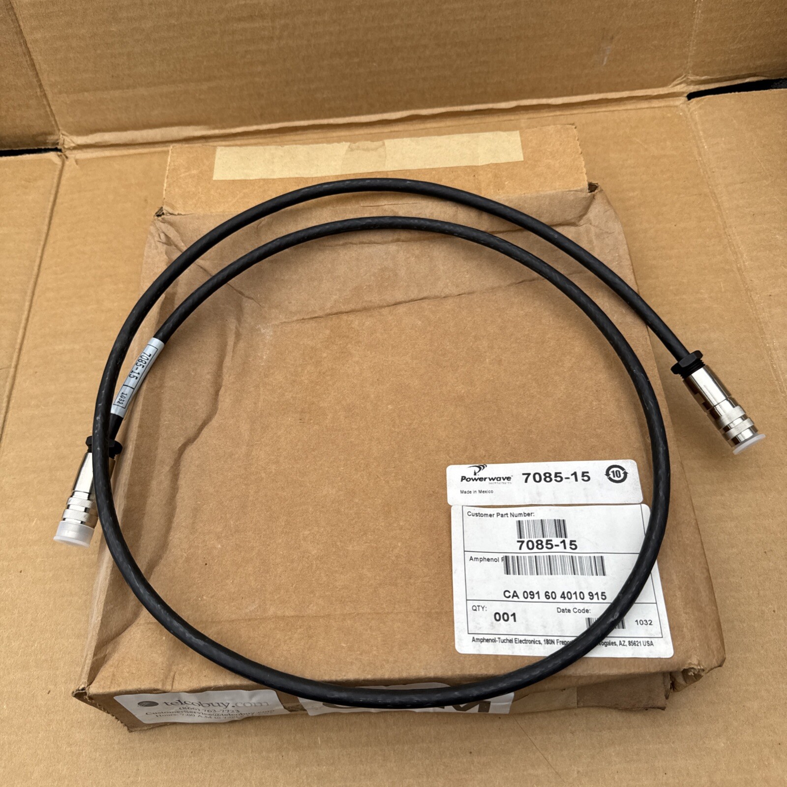 Powerwave 7085-15 0822 Ret Module Cable MCU