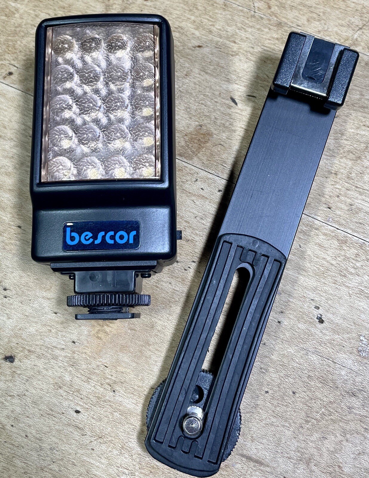 Bescor LED-25 25W LED On-Camera Light w/Universal Shoe Mount