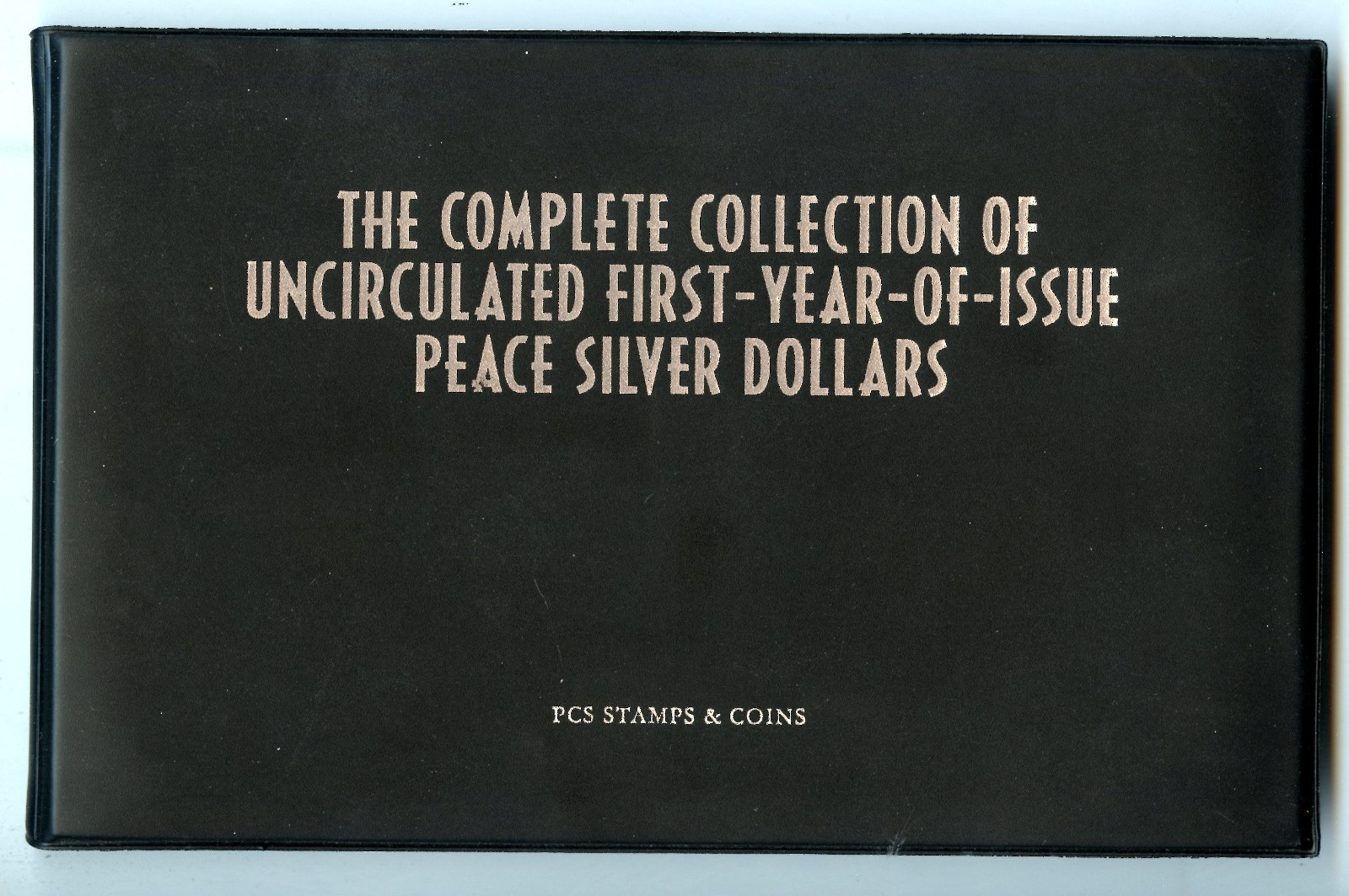 1922 Peace Dollar PCS Stamps & Coins (Uncirculated 3 pc. Set) - MC751-SVRPB