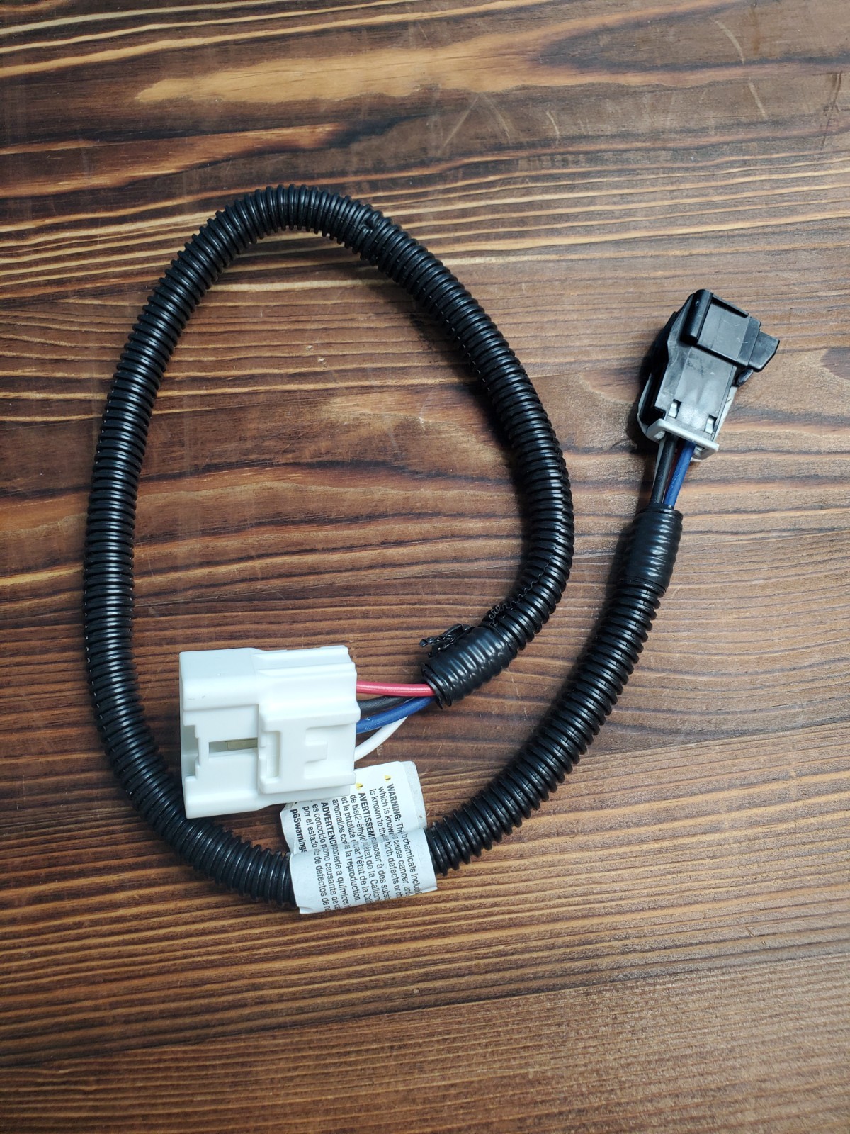 CURT 51455 Trailer Brake Controller Harness for Select Toyota Tacoma, Tundra
