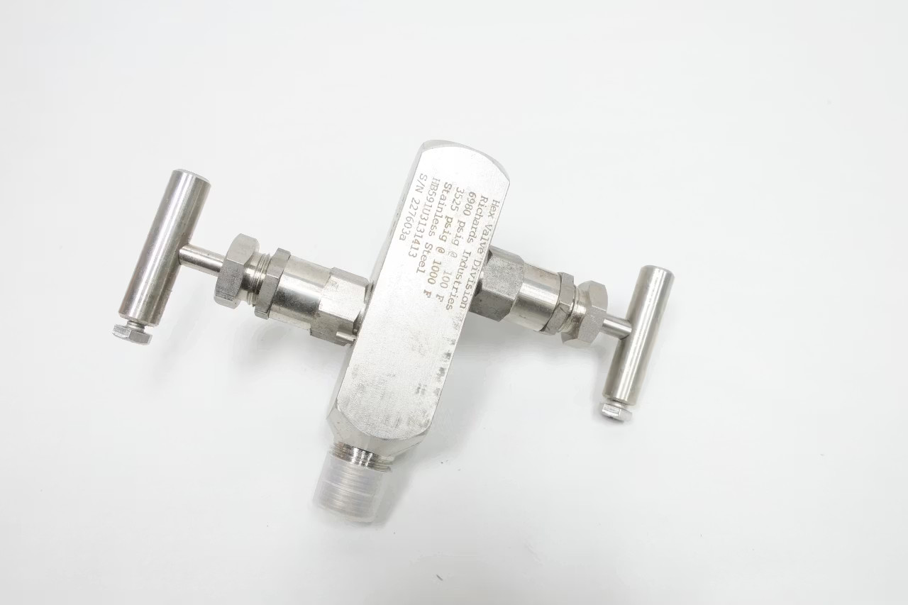 Hex Valve HB591U3131413 Stainless Manifold 6980psi