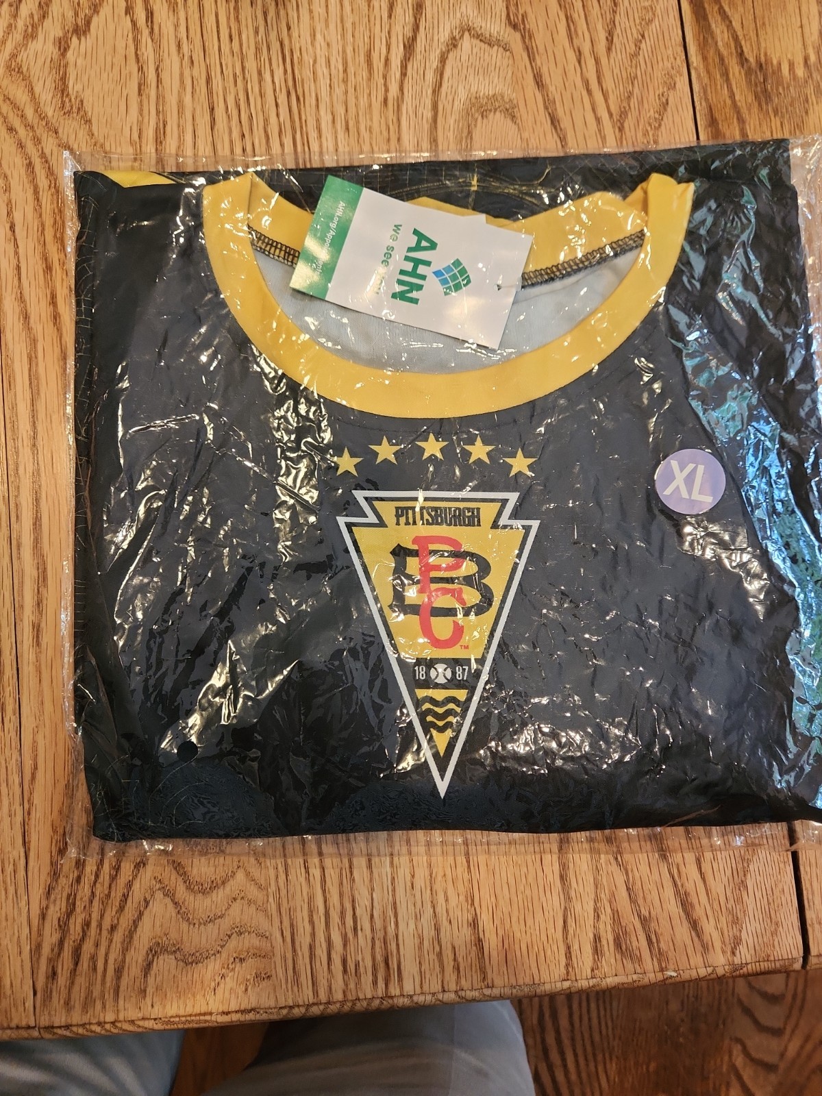 Pittsburgh Pirates SGA Soccer Jersey Adult XL 6/27 Game Riverhounds SGA NEW