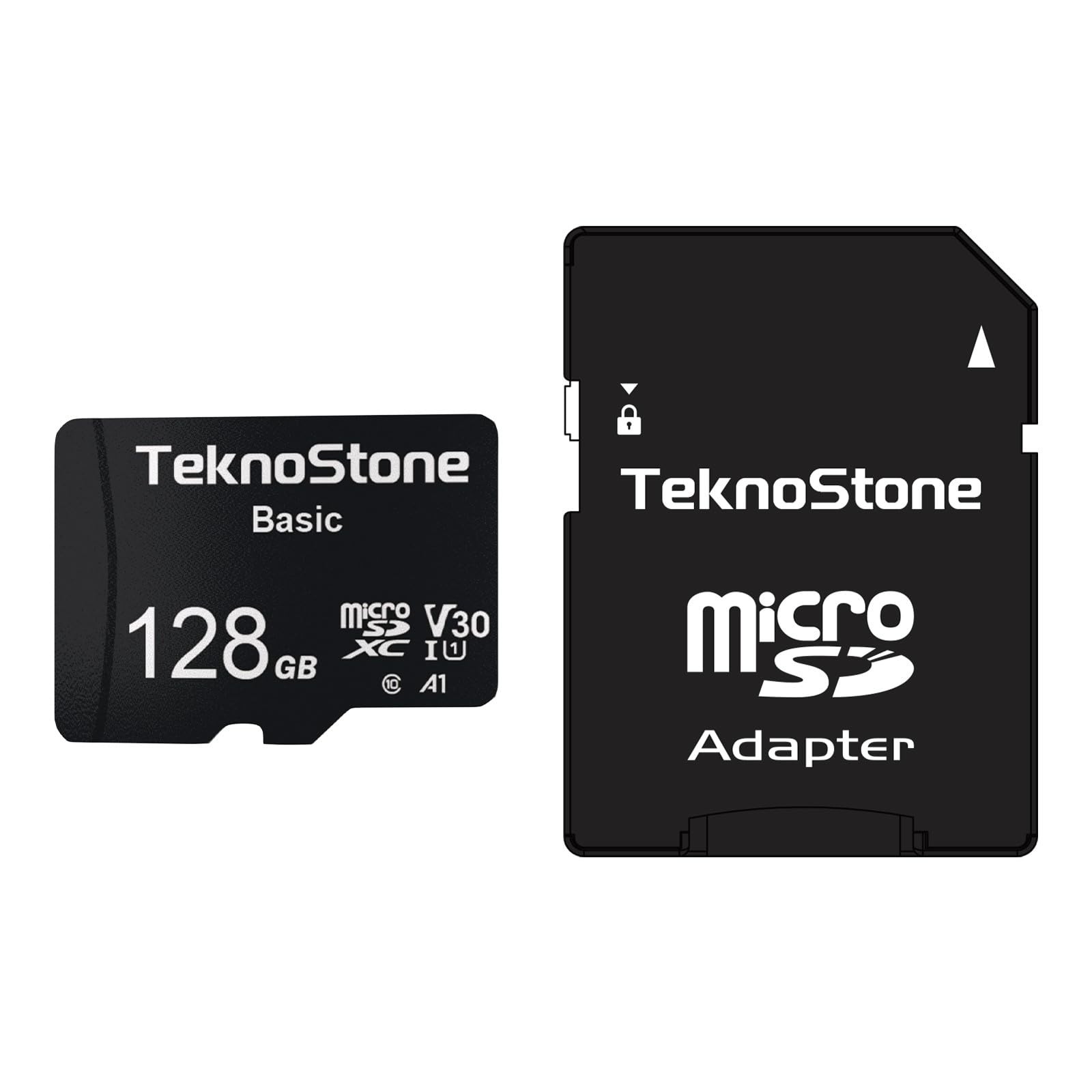 128GB Basic MicroSDXC TF Memory Card with Adapter 1 Pack