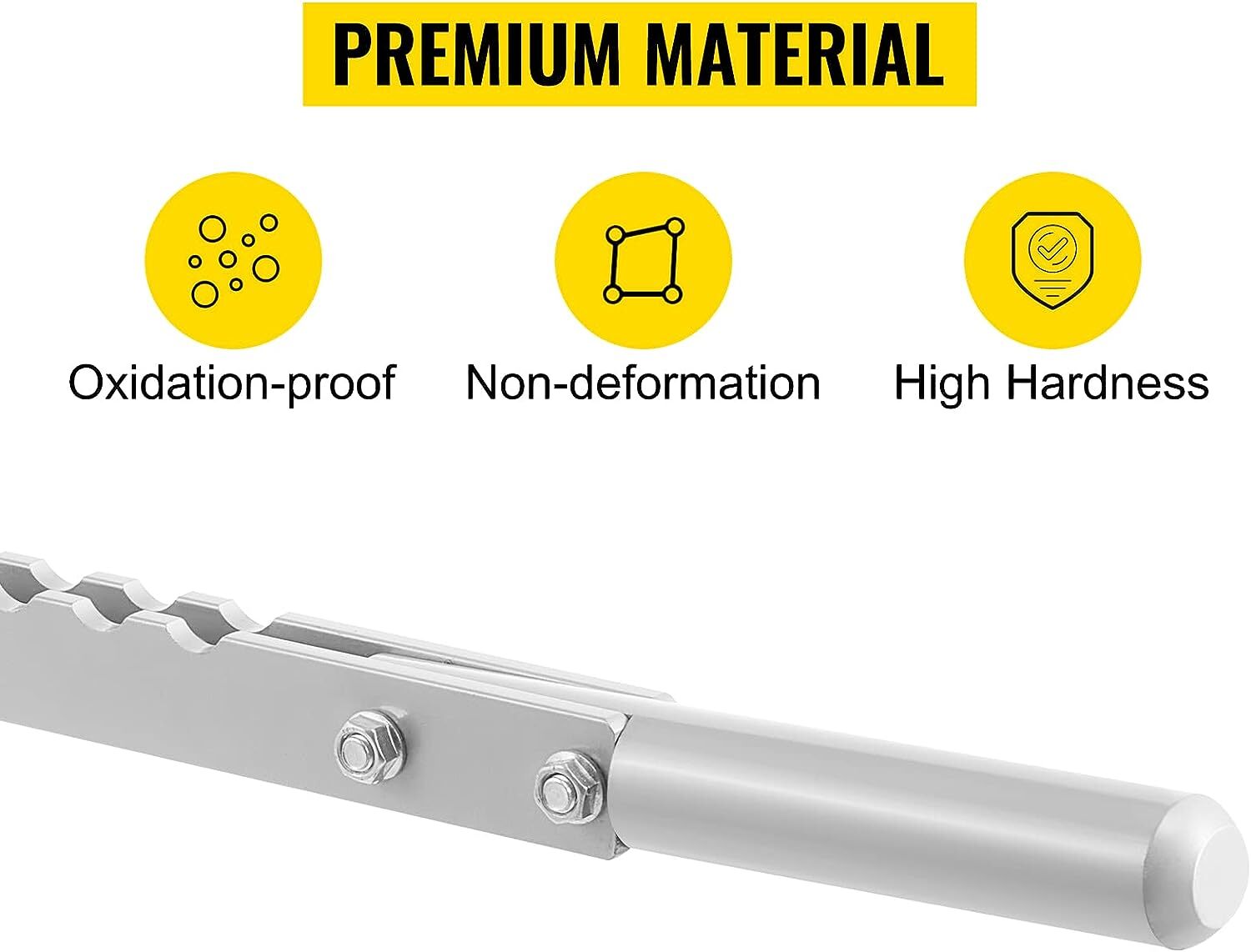 Dent Pull Lever Bar 6 Claw Hook Dent Puller Single Leg Lifter Portable Dent Pull