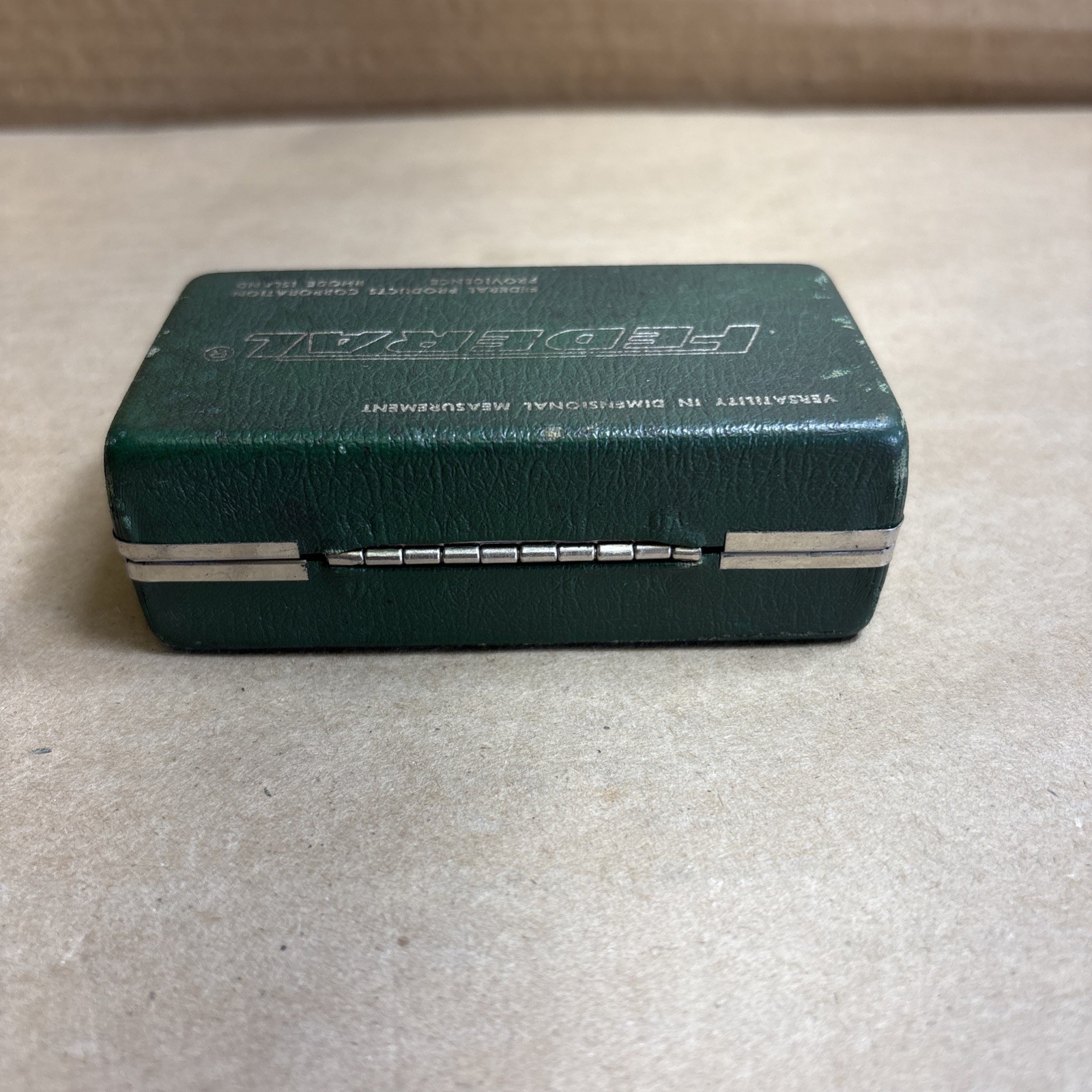 VINTAGE FEDERAL: Testmaster T-2 .0001" Dial Test Indicator.