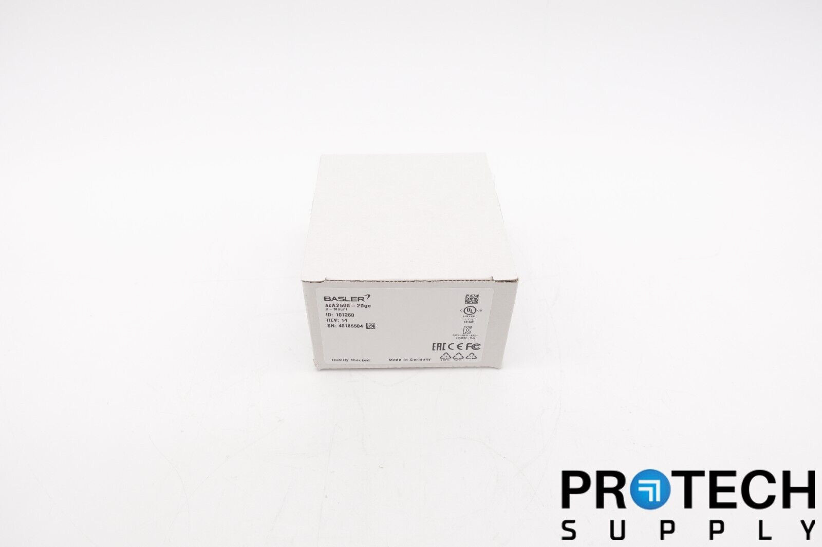 Basler acA2500-20gc Color GigE Camera NEW with WARRANTY SEALED