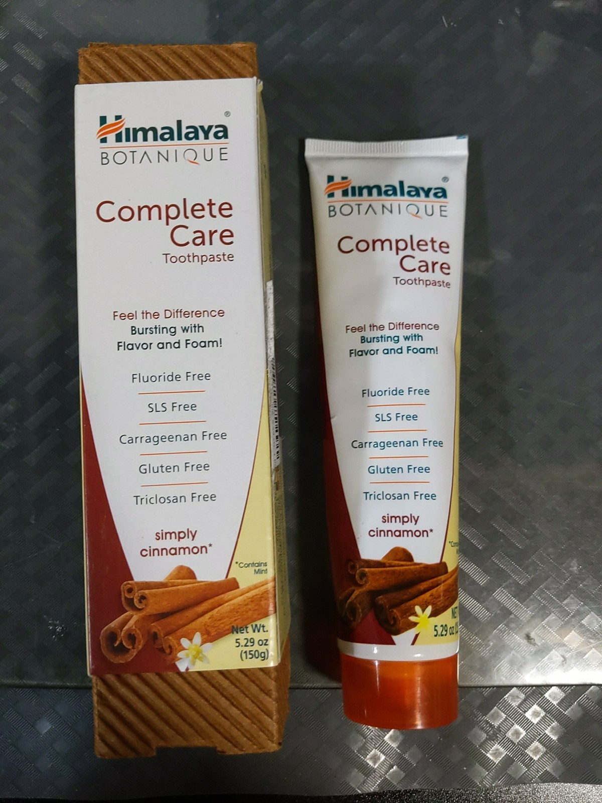 2x Botanique, Complete Care Toothpaste, Simply Cinnamon, 5.29 oz Exp 06/27 #S24