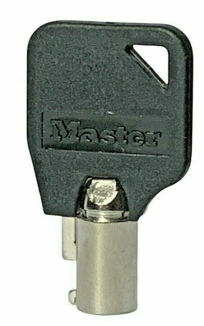 1 Master Padlock Small Tubular Round 1136S 1136B K8121 OEM Rubber Head Key Blank