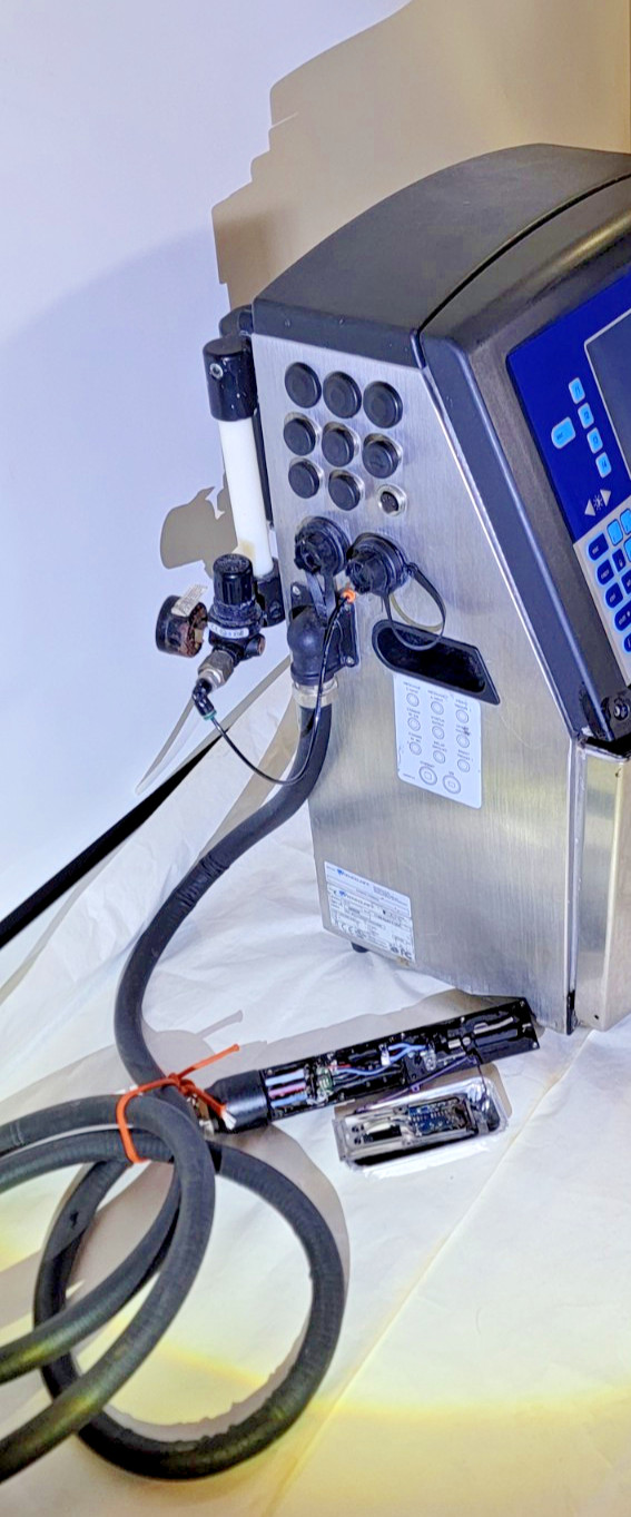 VideoJet 1510 Ink Jet Coder Nozzle needs repair AS IS