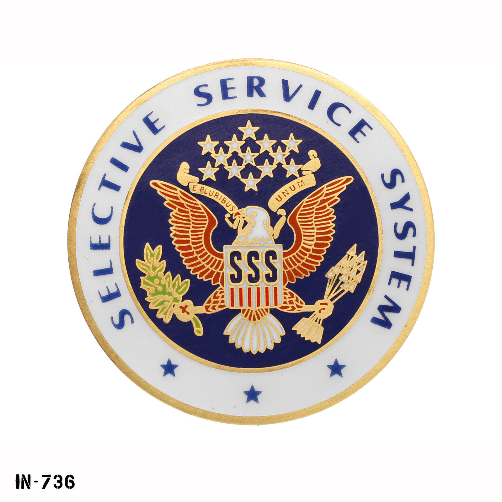 US SSS Selective Service System Challenge Coin From The Director... ~ Vanguard