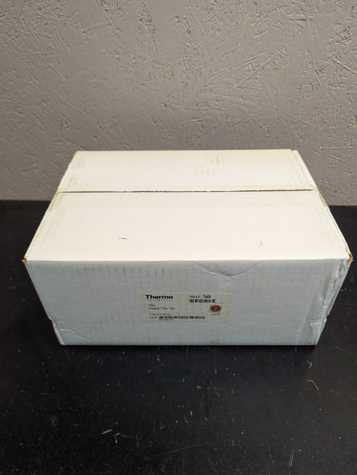 Thermo Scientific 7445 Integrity Filter Tips 125uL Pipette Rack of 384 Sterile