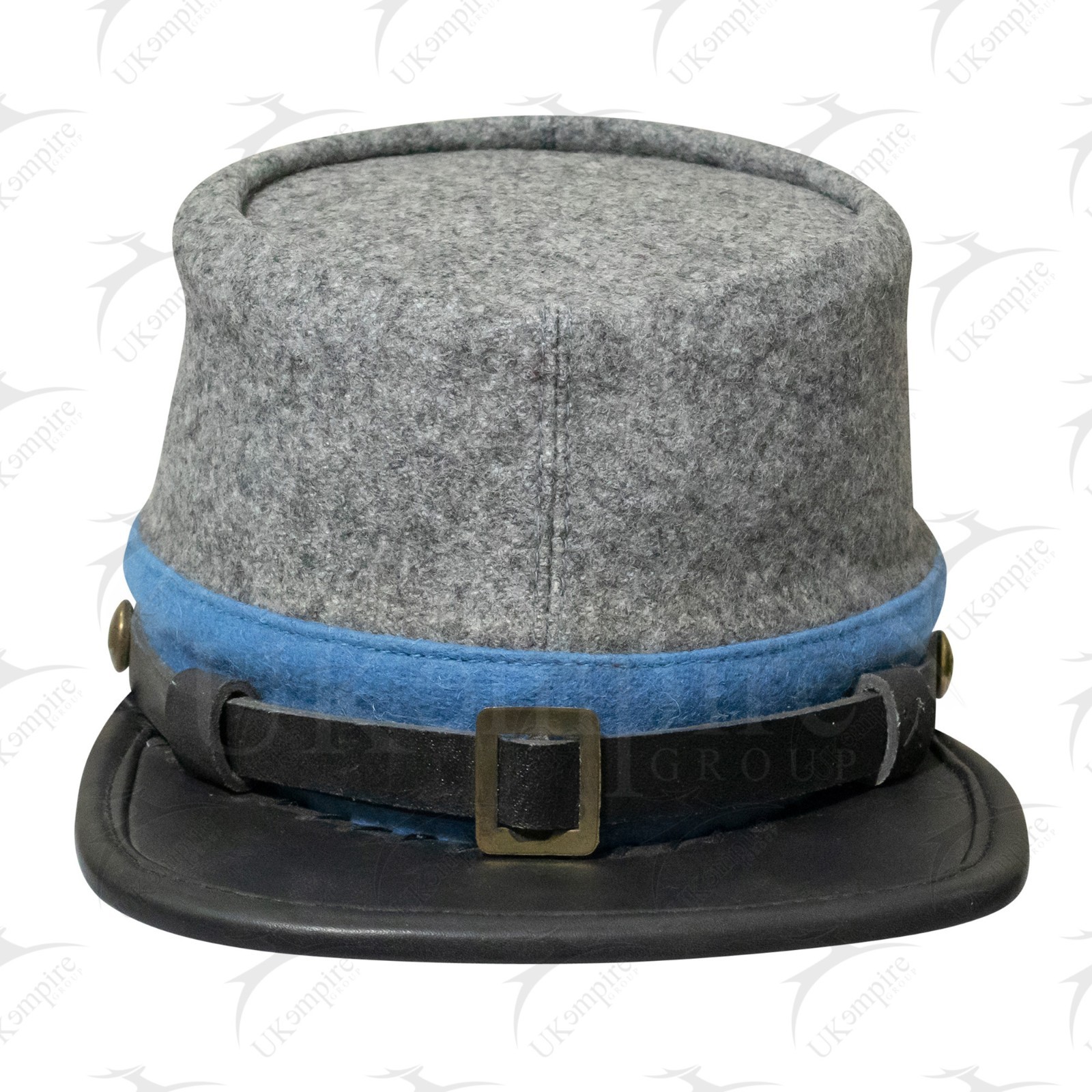 American Civil War CSA Confederate Kepi With Sky band plain  (Small - XXL)