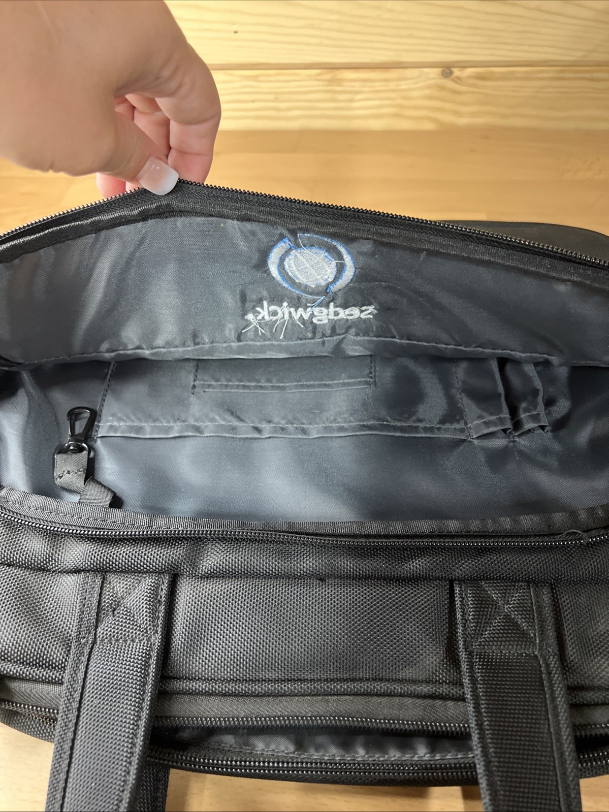 Codi Laptop Bag Black Excellent Condition No Shoulder Strap