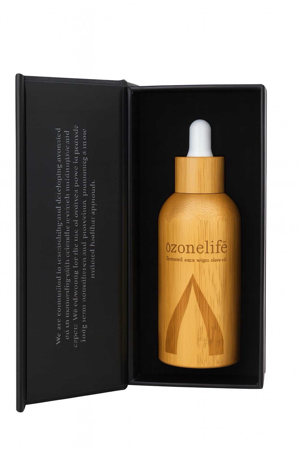 Cold-Pressed Ozonized Olive Oil with Lavender Essence – 100% Natural