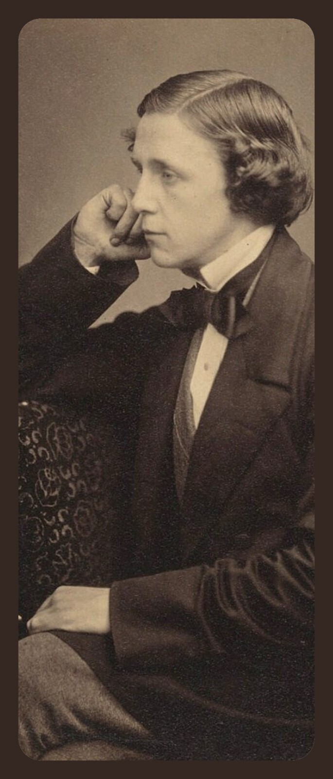 Lewis Carroll - English Novelist & Poet - Laminated Bookmark