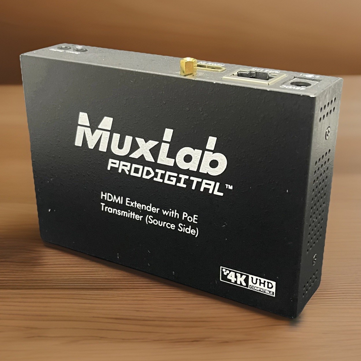 MuxLab Prodigal HDMI Extender with PoE Transmitter HDBT 500451-POE UHD-4K