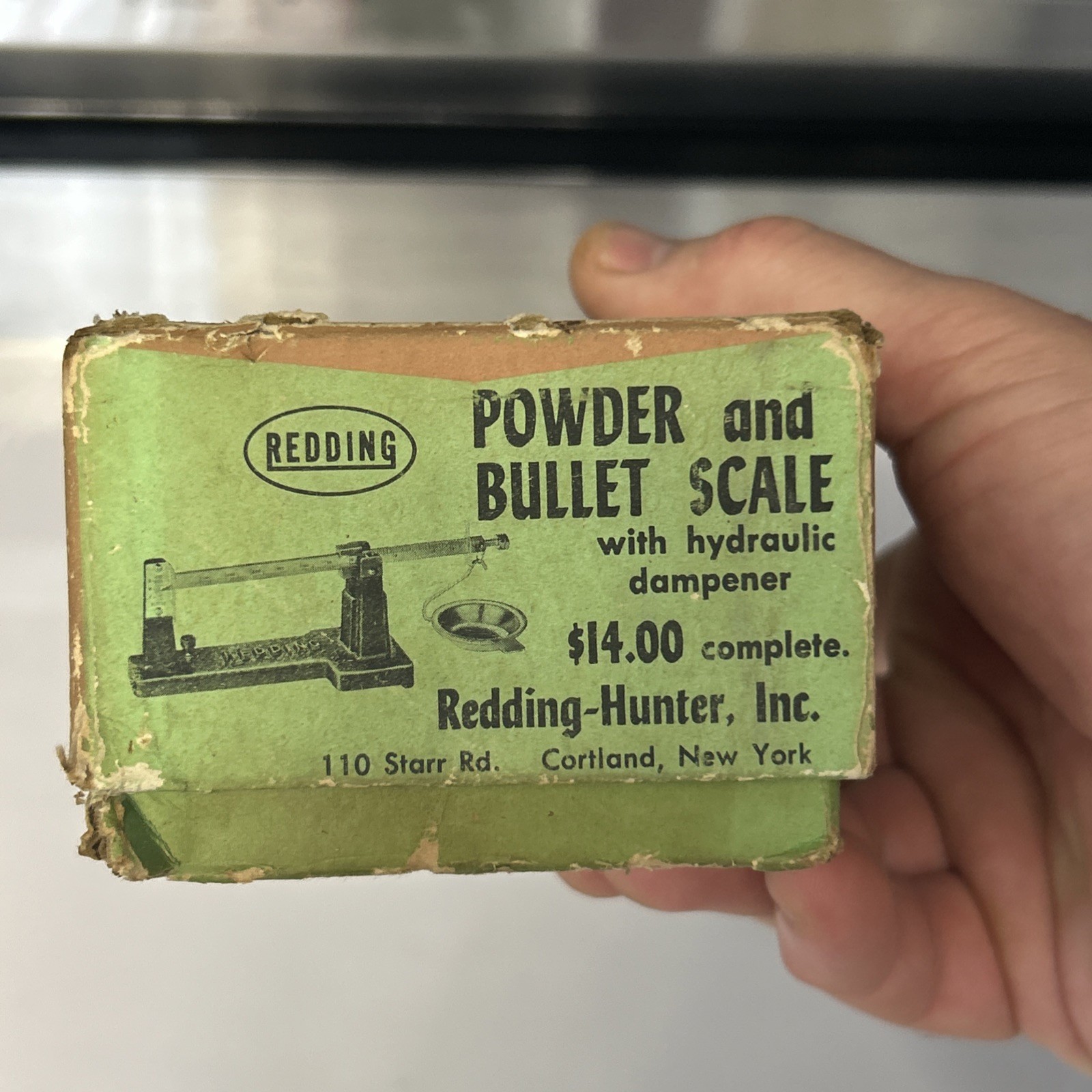 Vintage Redding Powder & Bullet Scale – Complete in Box –