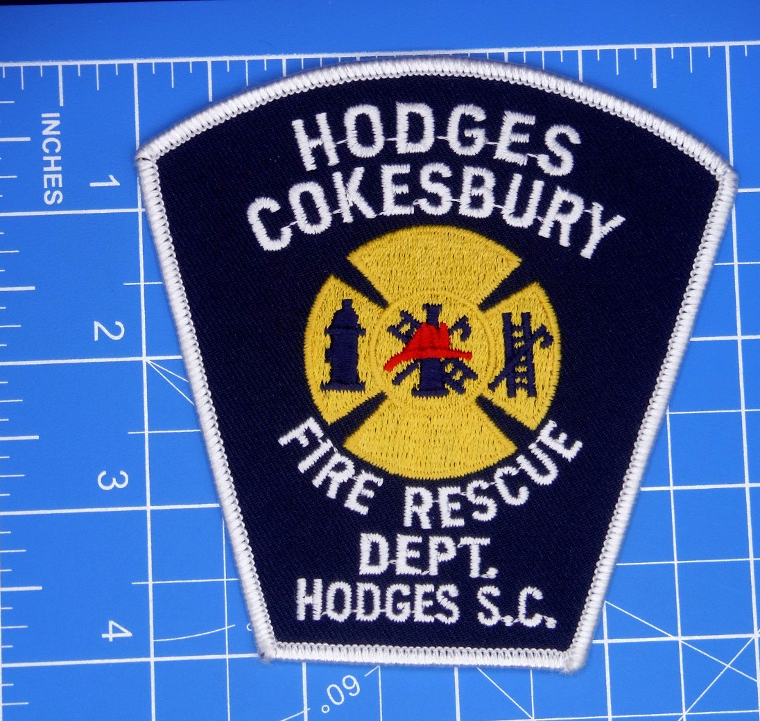Hodges Cokesbury Hodges South Carolina Fire Rescue patch