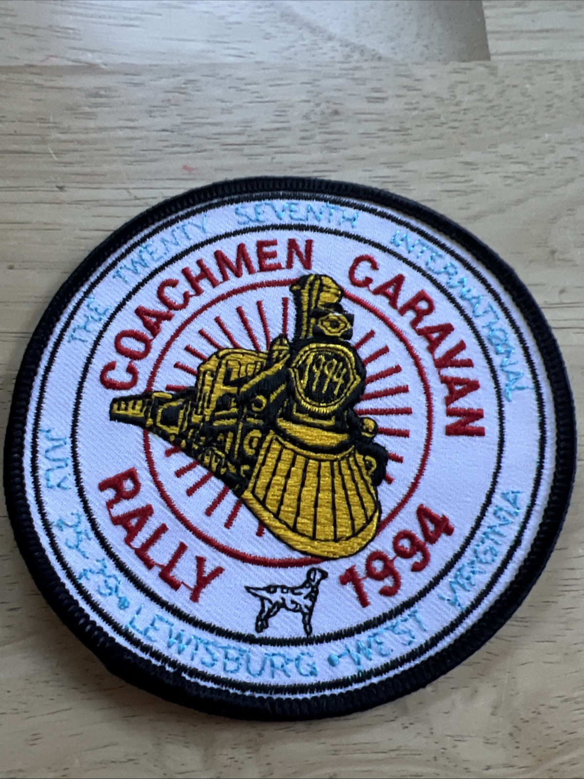 VTG 1994 coachman caravan rally patch