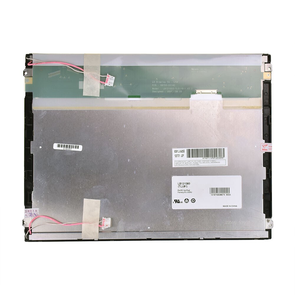 LB121S03-TL01 LCD Screen Display Panel for 12.1" 800×600 SVGA 20 Pins LVDS